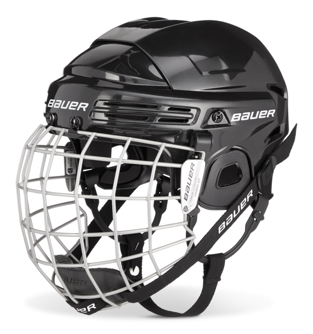 Bauer 2100 Senior Hockey Helmet & Cage Combo, Black Canadian Tire