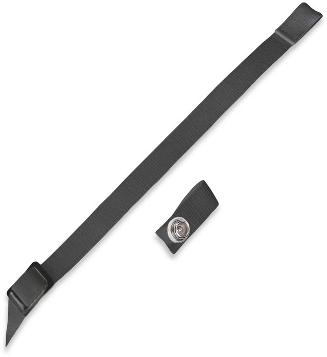 Hockey Helmet Standard Chin Strap Replacement, 15in, White Canadian Tire