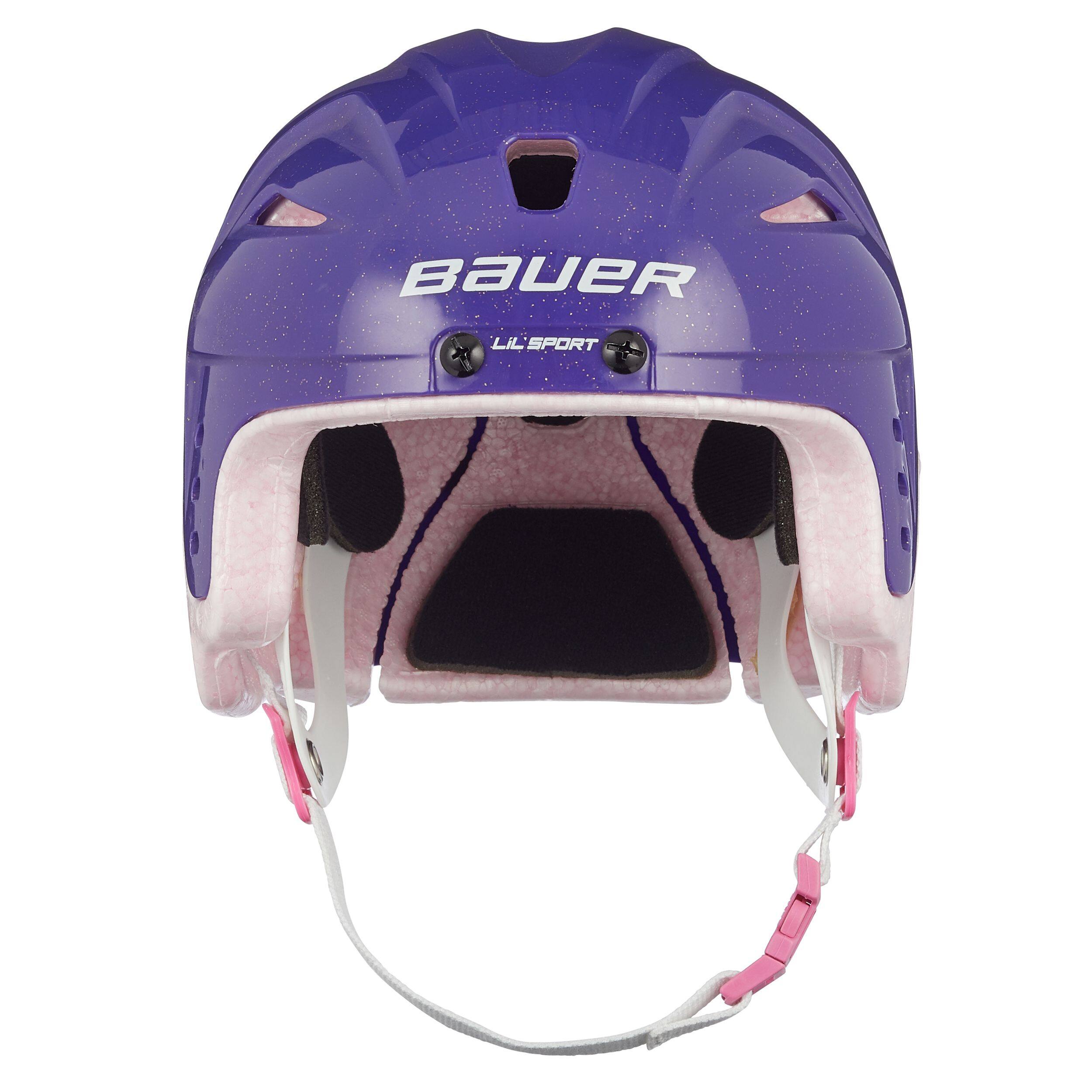 Bauer Lil Sport Hockey Helmet Youth Purple Pink Canadian Tire