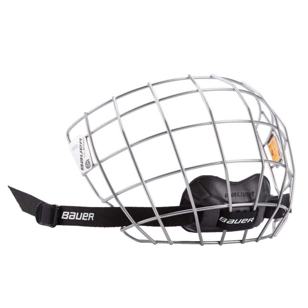 Bauer Lil' Sport Youth Hockey Cage Mask, Silver Canadian Tire