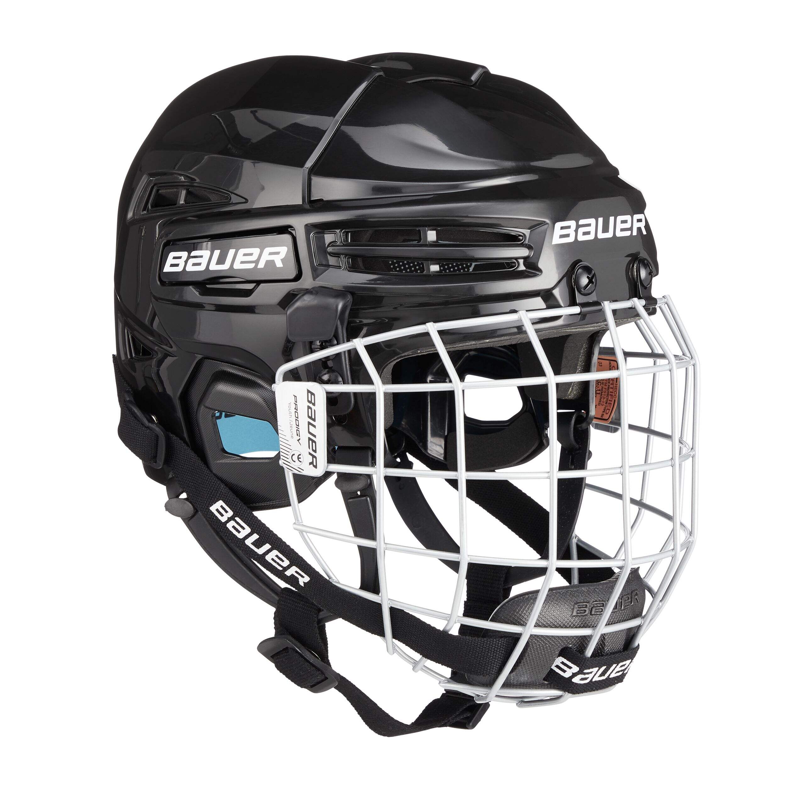 Bauer Prodigy Youth Hockey Helmet & Cage Combo, Black Canadian Tire