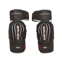 Bauer Vapor X Pro Lite Junior Hockey Lightweight Elbow Pads, Black & Red
