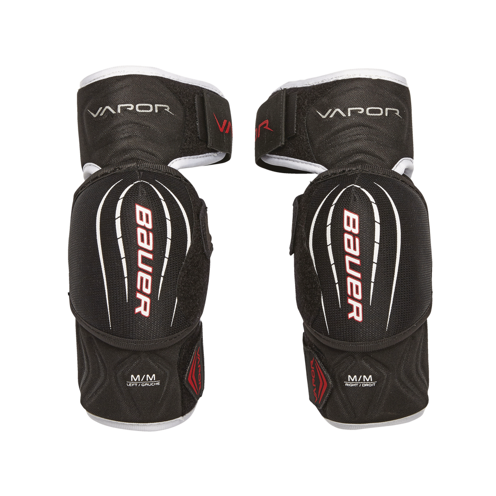 Bauer Vapor X Pro Lite Senior Hockey Lightweight Elbow Pads, Black
