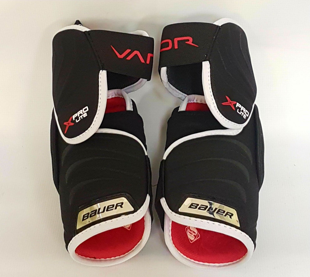 Bauer Vapor X Pro Lite Senior Hockey Lightweight Elbow Pads, Black
