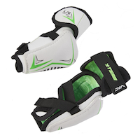 VIC CX2 Hockey Elbow Pads, Junior, White/Green/Black, Assorted Sizes Composite_or_Mixed