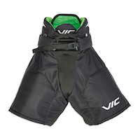 VIC CX2 Hockey Pants, Junior, Black/Green, Assorted Sizes Front_Flat