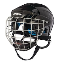 Ensemble de casque-masque de hockey CCM XT99, junior/sénior, noir, choix de tailles