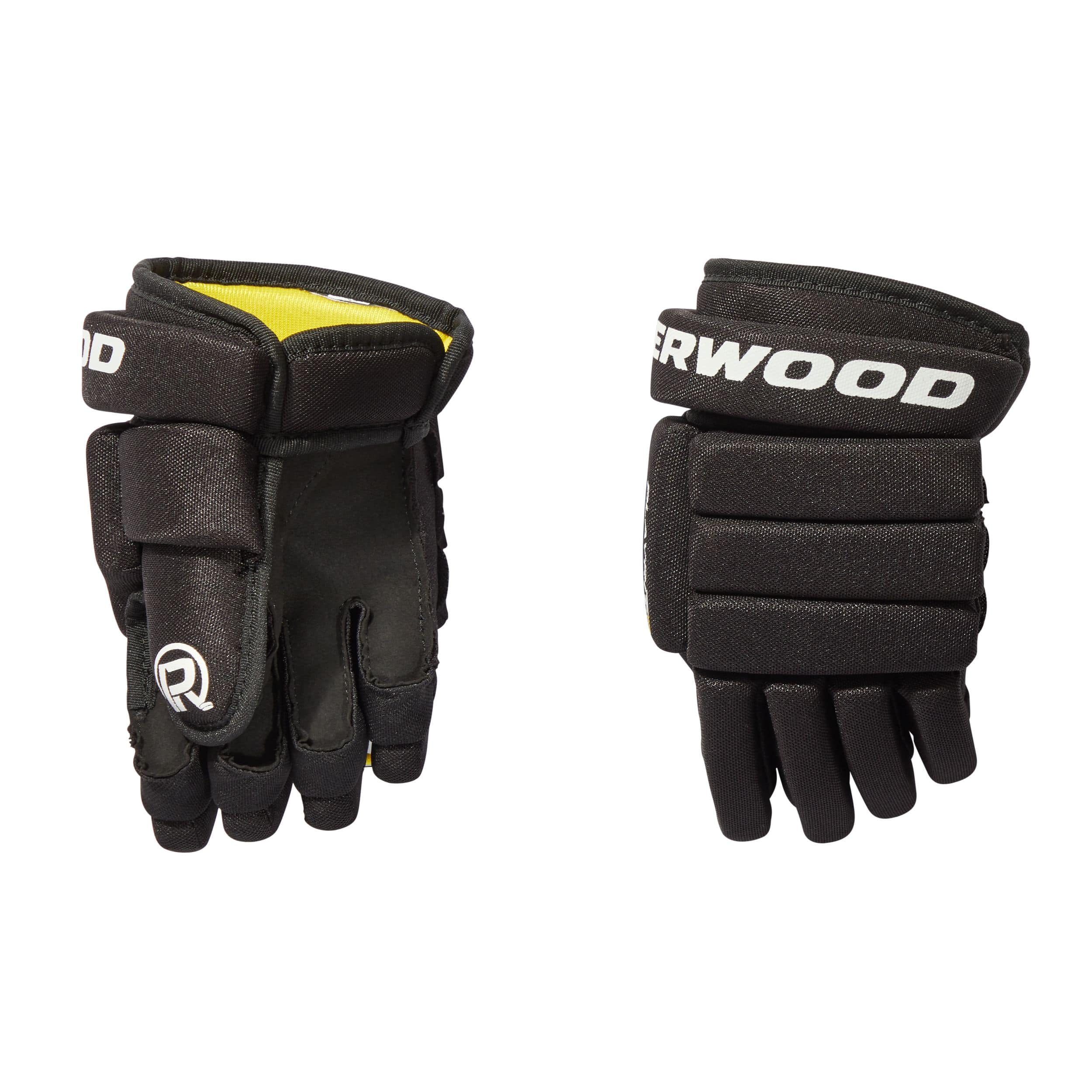 Sherwood Playrite Basic Hockey Protective Kit, Youth, Black/Yellow,  Assorted Sizes