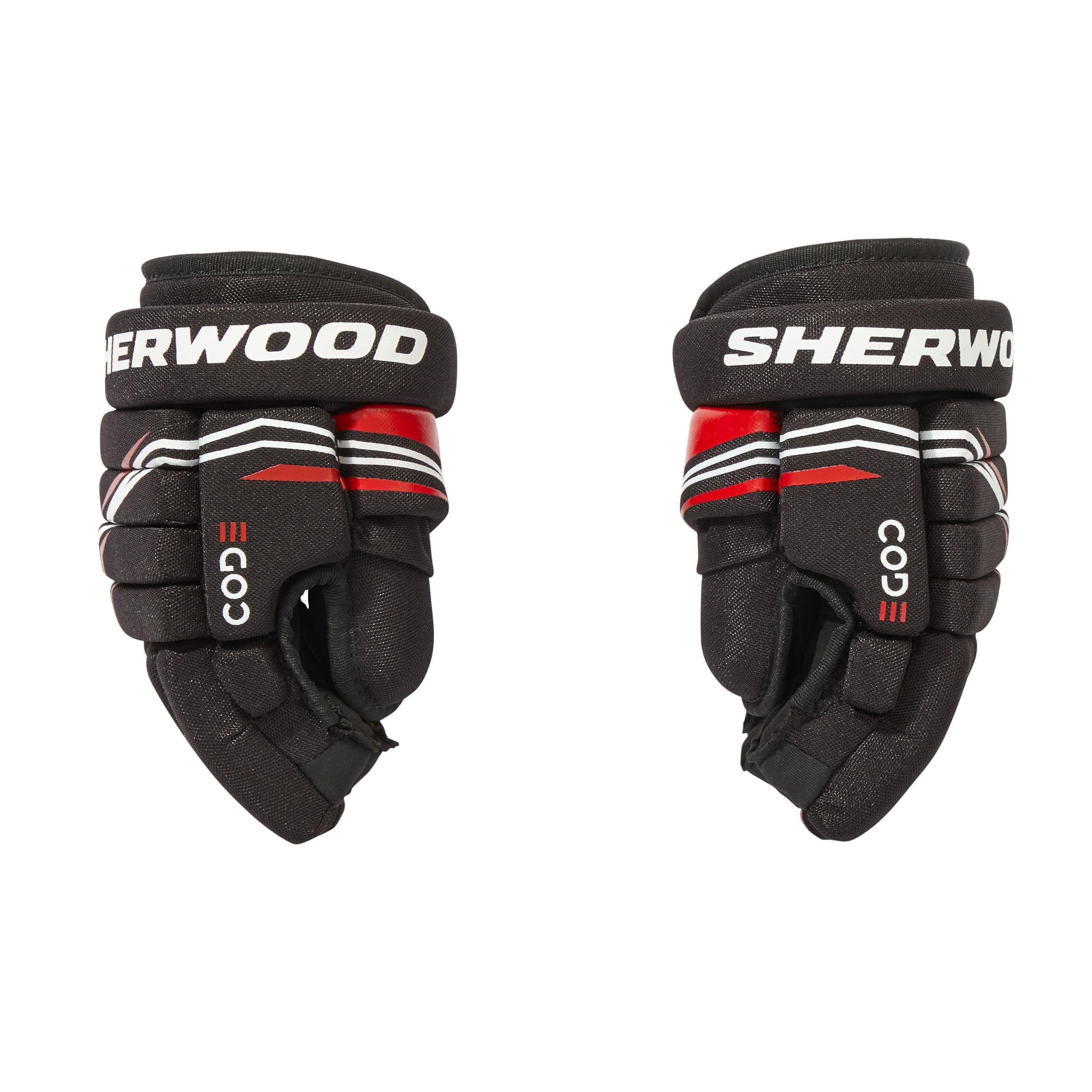 Sherwood CODE Premium Hockey Protective Kit, Youth, Black/Red