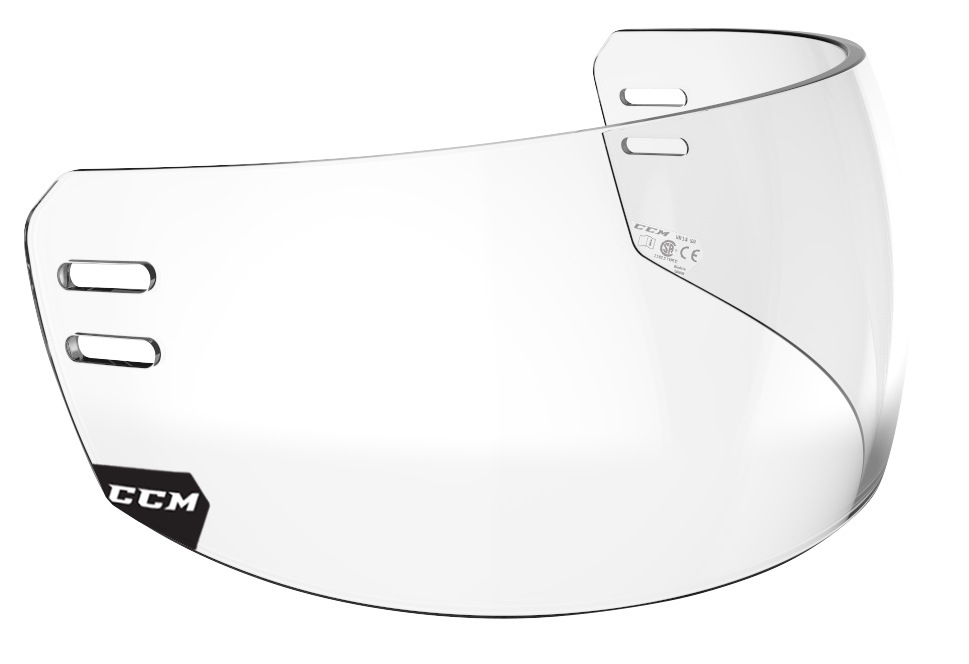 CCM VR14 Clear Hockey Half Face Mask/Visor with AntiScratch Coating, One Size Canadian Tire