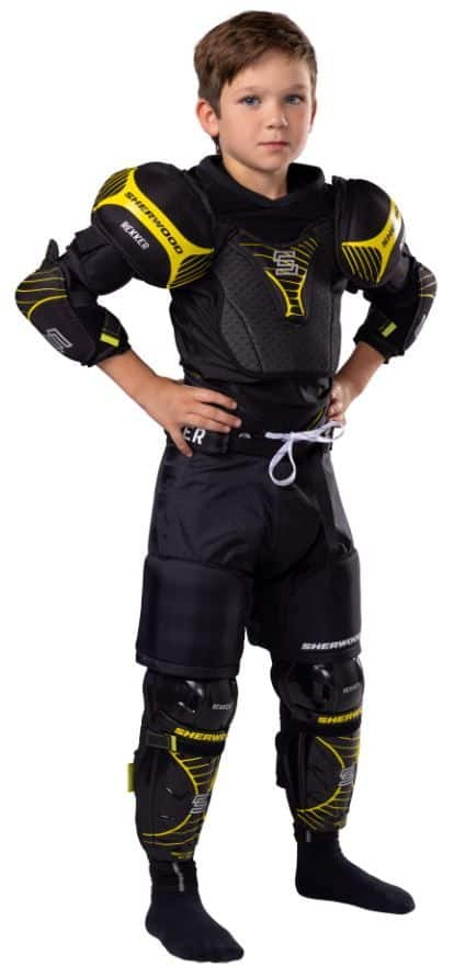 Sherwood Rekker Elite Youth Hockey Protective Kit 