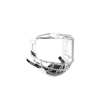 Masque intégral/écran/complet de hockey CCM FV1, sénior, transparent Front_Three_Fourths_Angled_Right