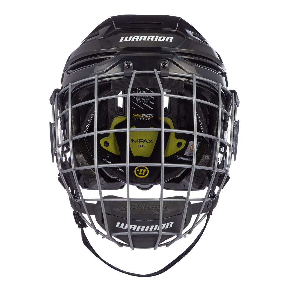 Warrior Alpha Pro Hockey Helmet Combo, Black Canadian Tire