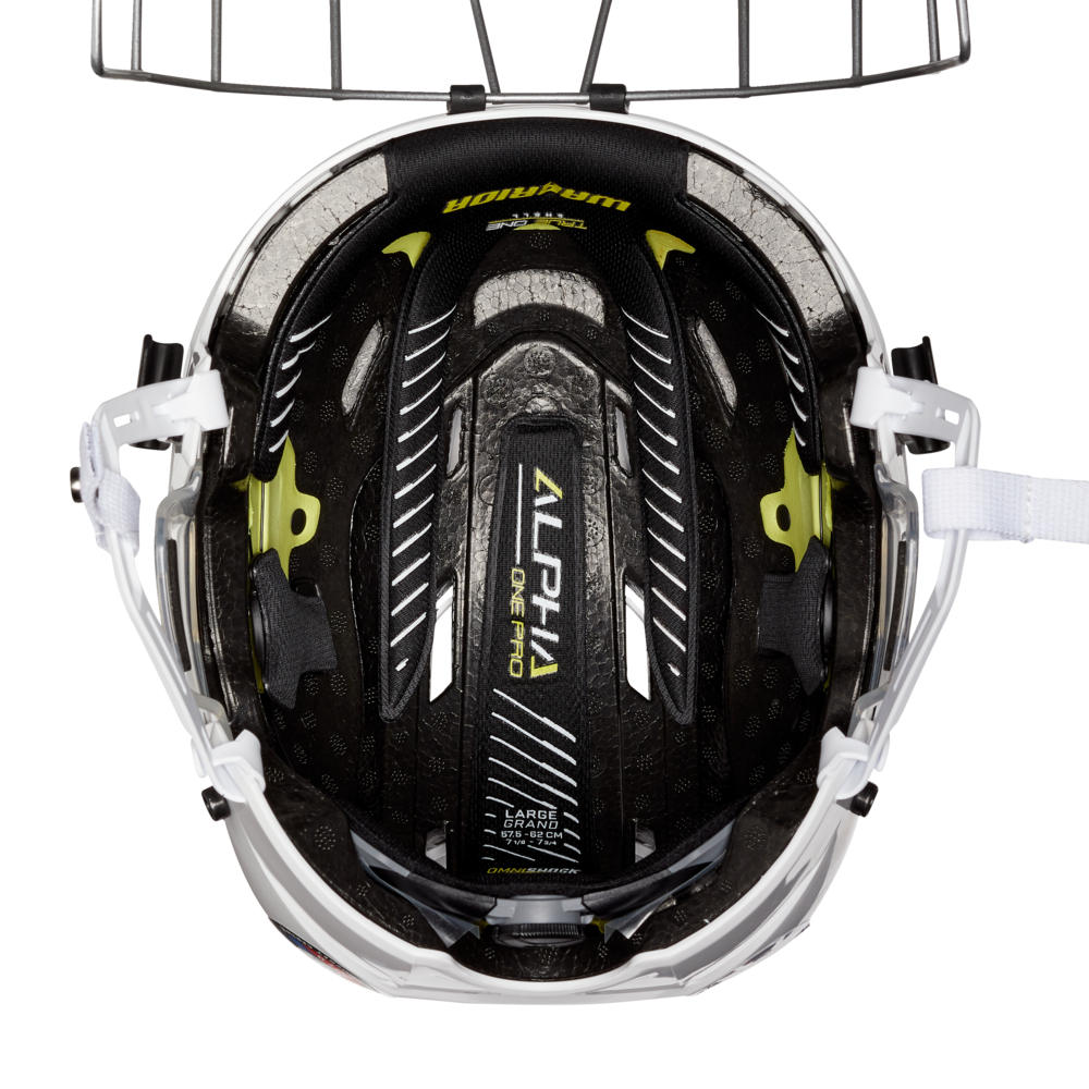 Warrior Alpha Pro Senior Hockey Helmet & Cage Combo, White Canadian Tire