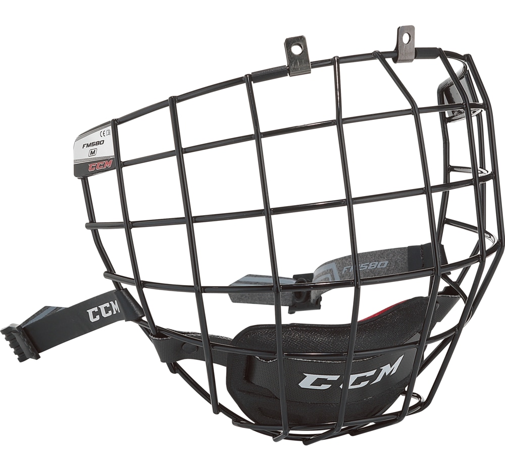 CCM 580 Senior Hockey Cage Mask, White Canadian Tire