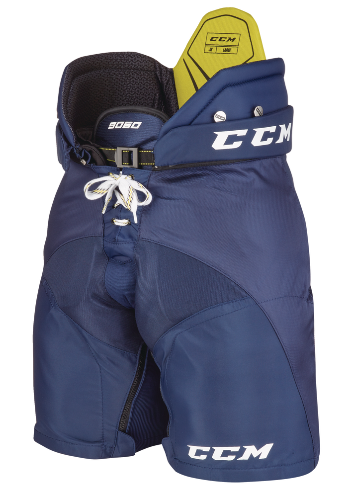 CCM Tacks 9060 Junior Hockey Pants, with 400D Lightweight Nylon Panels, Navy Canadian Tire