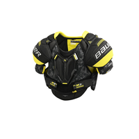 Épaulières de hockey Bauer Supreme M3, junior, noir/jaune, choix de tailles Front_Angled_Left