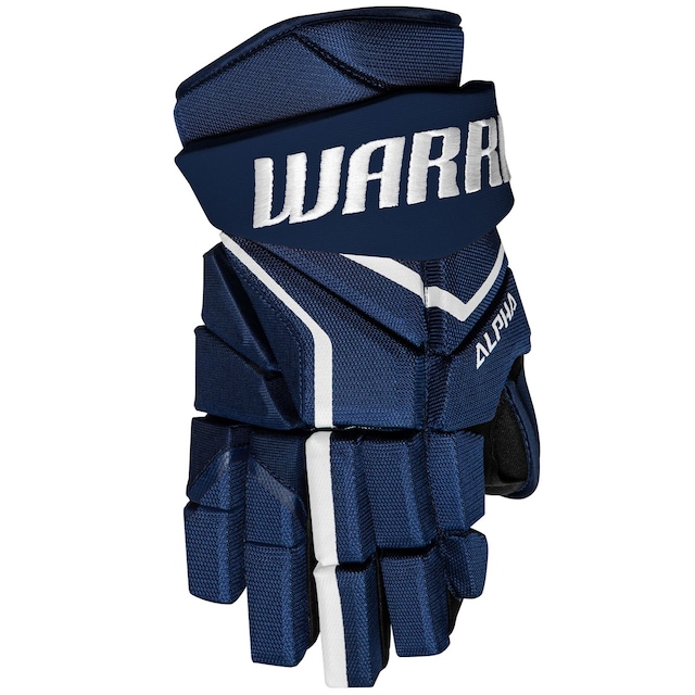 Warrior Alpha LX2 Max Hockey Gloves, Junior, Navy/White, Assorted Sizes Canadian Tire