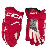 Gants de hockey CCM JetSpeed FT680, junior, rouge/blanc, choix de tailles Composite_or_Mixed