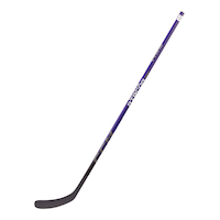 CCM Ribcor Prime Composite Hockey Stick, Senior, Purple/Black Side_Left