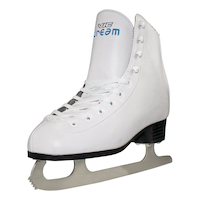 VIC Dream Figure Skates, Youth/Girls/Women, White, Assorted Sizes