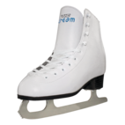 Gliti Ice Skates White，Womens/Girls Ice Figure Skates，Comfortable &  Breathable & Padded Skate for Beginners, Figure Blades Ice Skating, Figure  Skates