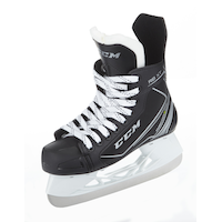 CCM RIB X Hockey Skate, Intermediate Front_Three_Fourths_Angled_Left