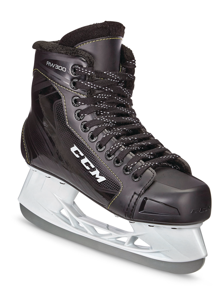 CCM RW 300 Men's Senior Recreational Ice Skates, Black, Sizes 612