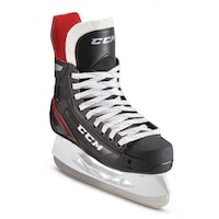 Patins de hockey intermédiaires CCM JS 445, pointures 4-6 Front_Three_Fourths_Angled_Right