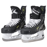 CCM Tacks XF80 Hockey Skates, Intermediate, Assorted Sizes & Widths Front_Three_Fourths_Angled_Left