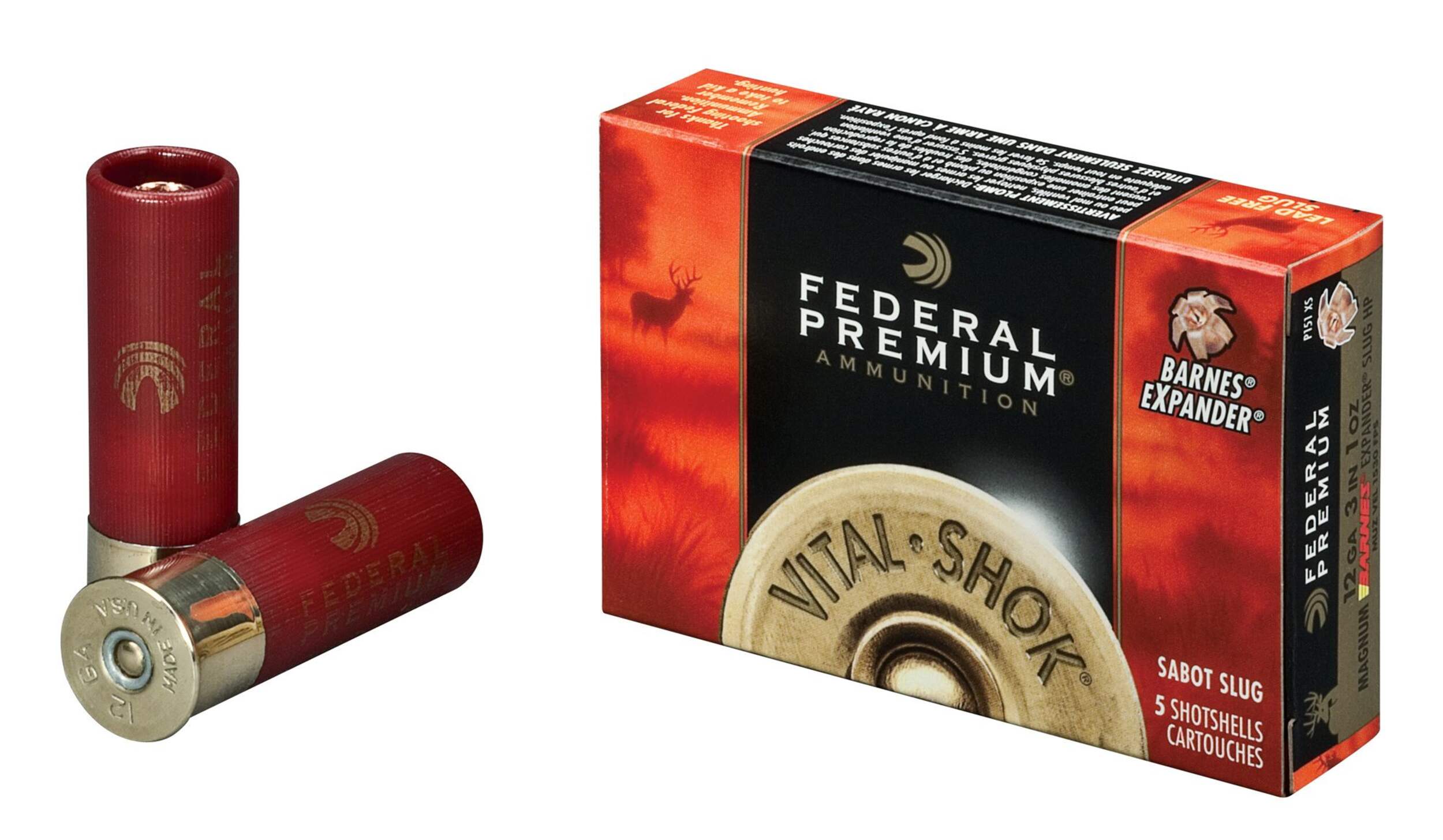 Federal Premium® TruBall® Rifled Slug, 20GA 2 3/4-in 328GR Composite_or_Mixed