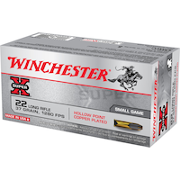 Munition Winchester Super-X, cal .22, 37 gr, pointe creuse Front_Angled_Left