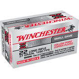 Winchester Super-X .22 Long Rifle 37-Grain Lead Hollow Point Rifle Ammunition Front_Angled_Right