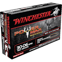 Winchester Super-X .30-06 Springfield 180-Grain Power Max Bonded Rifle Ammunition Front_Angled_Right