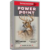 Winchester Super-X .303 British 180-Grain Power-Point Rifle Ammunition Front_Angled_Right