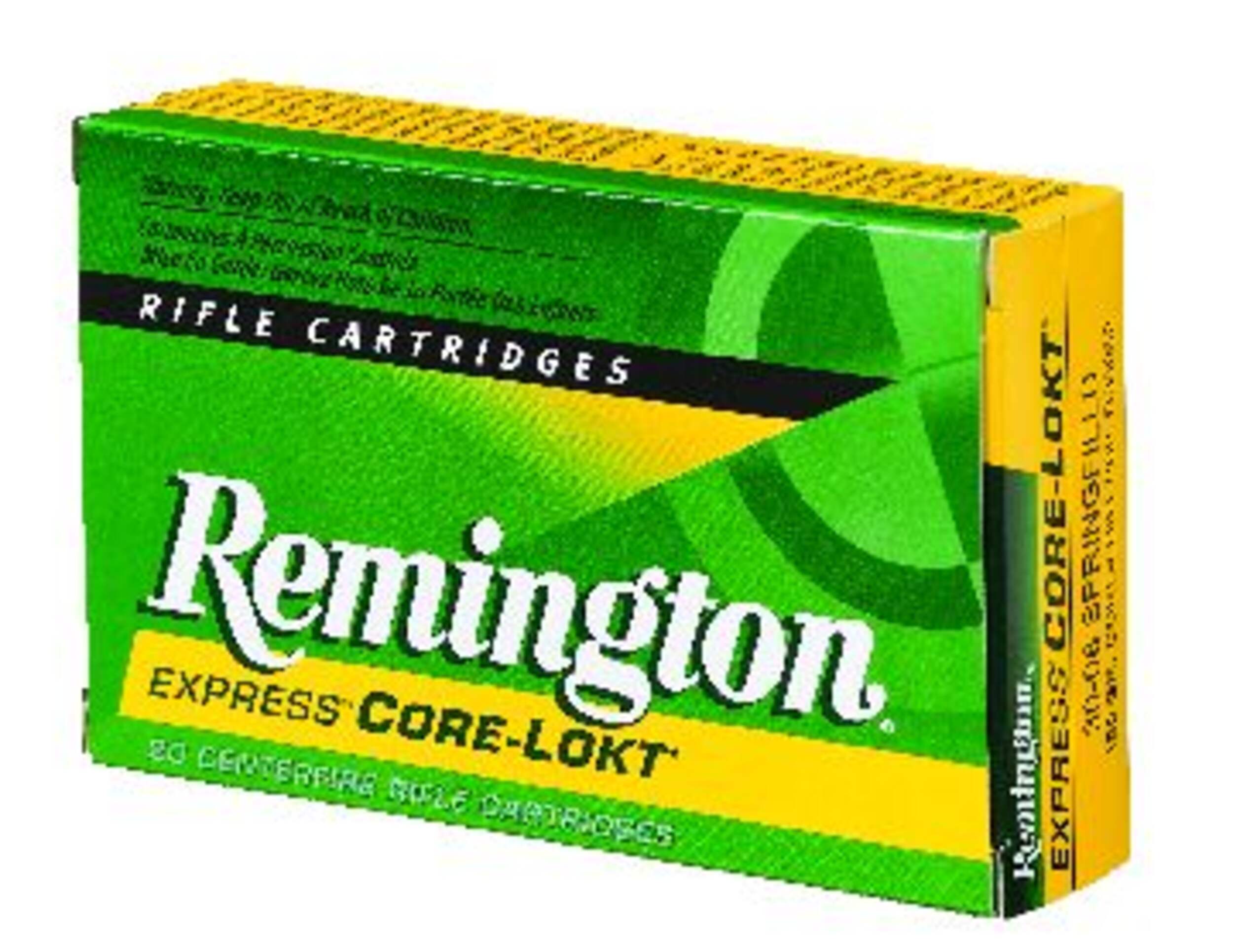 Remington Core-Lokt 30-06 Caliber Springfield 150 Grain Cartridges Front_Angled_Left