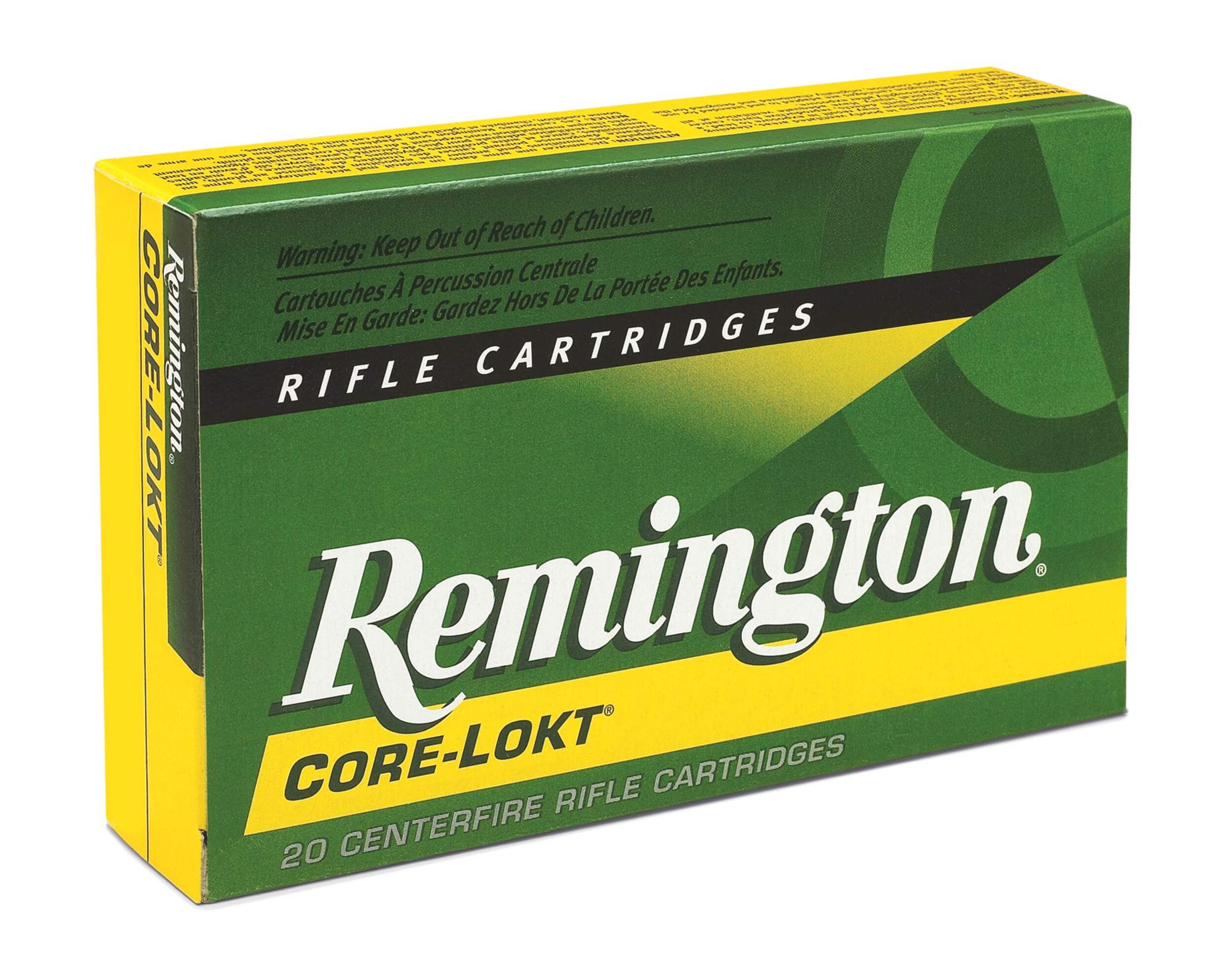 Remington Core-Lokt 30-30 caliber Win 170 Grain Soft Point Cartridges Front_Angled_Right