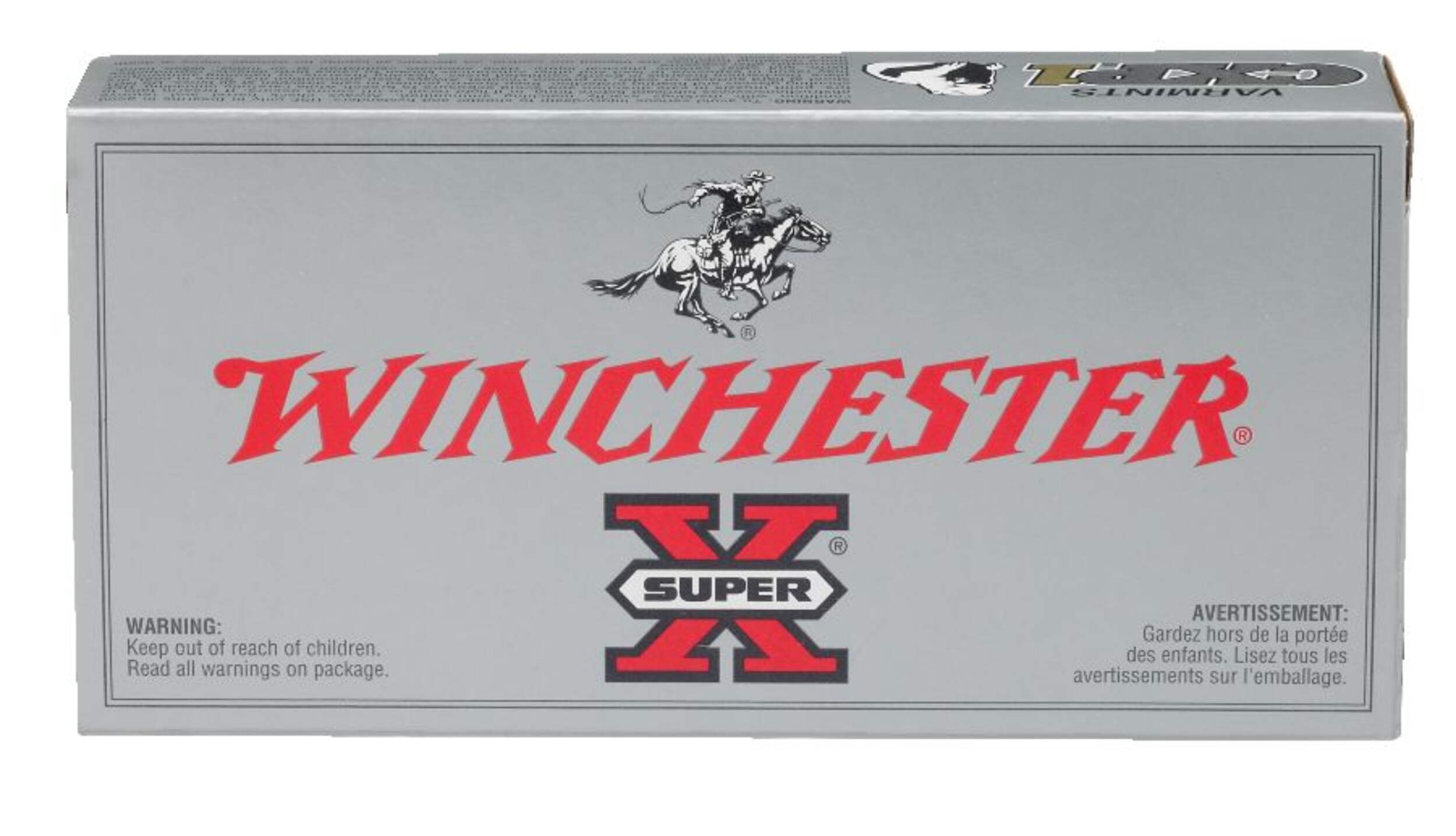 Winchester Super-X .22-250 Rem, 55 grains, expansion Front_Elevated
