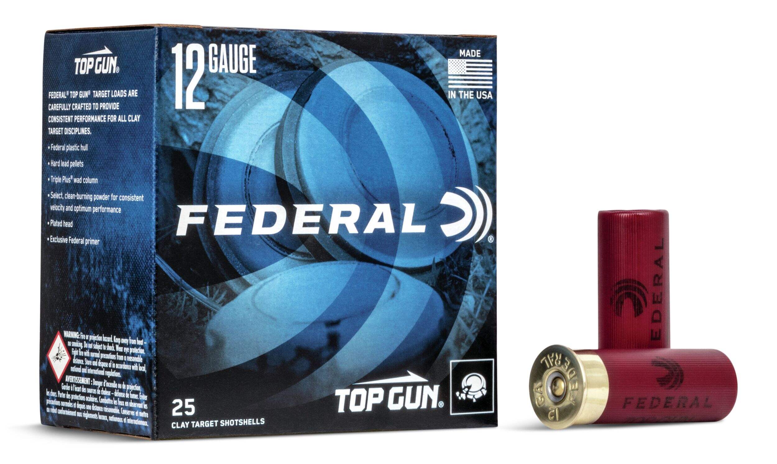 Federal Top Gun 12GA 2 3/4" #7.5 Shot Size Composite_or_Mixed