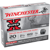 Cartouches Winchester X20RS, calibre 20 Front_Angled_Right