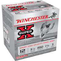 Winchester 12-Grain #3 Steel Shotgun Shell Front_Angled_Right