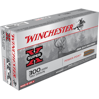 Winchester Steel .300 WSM 180-Grain Power Point Rifle Ammunition Front_Angled_Right