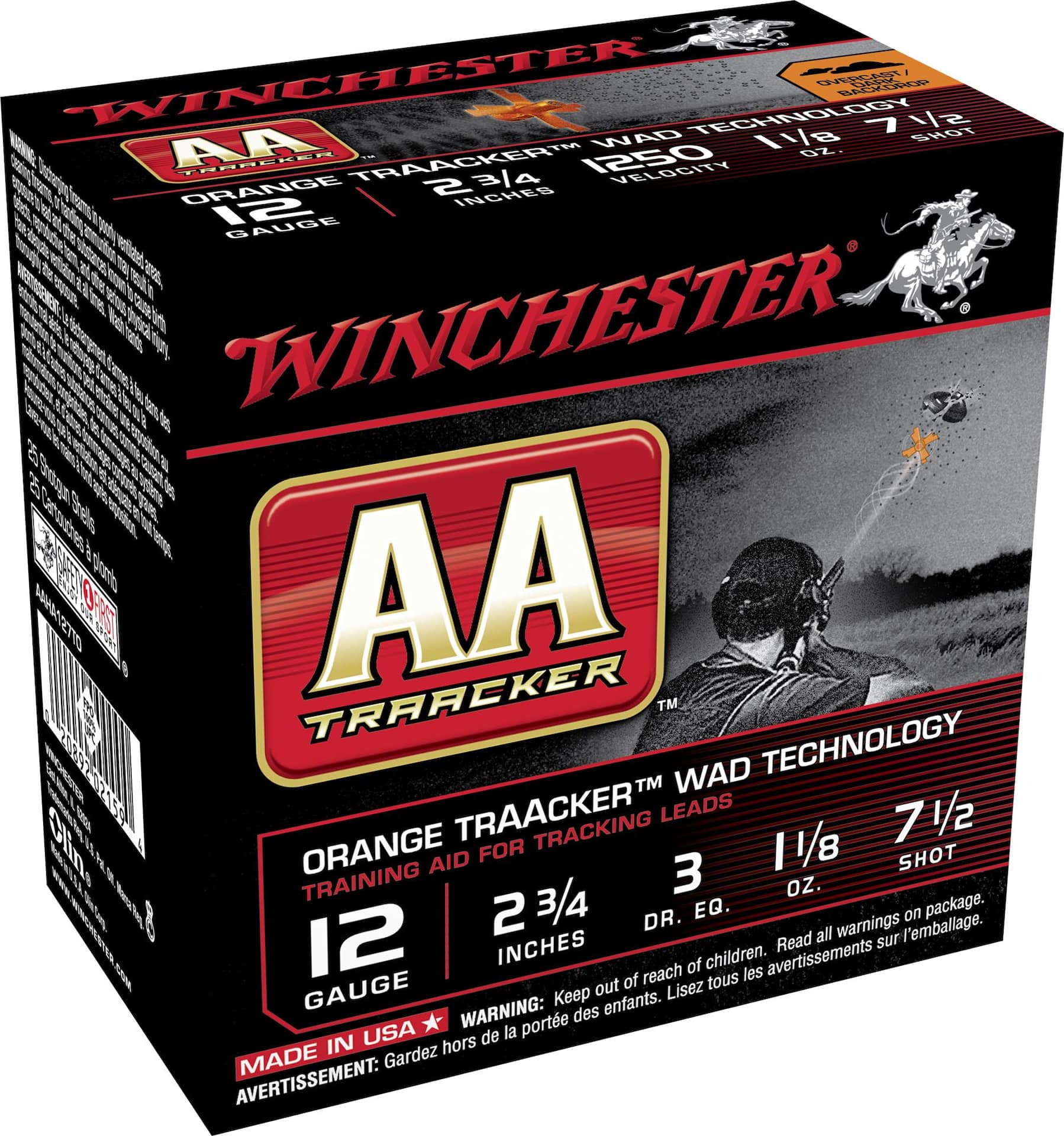 Winchester AA TrAAcker .12 Gauge Heavy Orange
