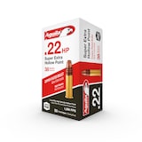 Munitions à tête creuse plaquée de cuivre 22 LR 38 grains Aguila Super Extra, paq. 50