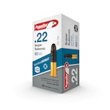 Munitions à pointe solide en plomb 22 LR 60 grains Aguila Sniper Subsonic, paq. 50