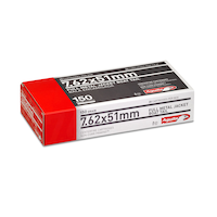 Munitions blindées en ogive de culot 7,62 150 grains Aguila, paq. 20