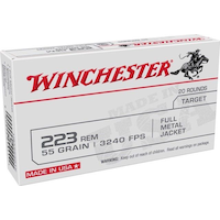 Winchester USA 223 Remington 55gr, 20-pk Front_Three_Fourths_Angled_Right