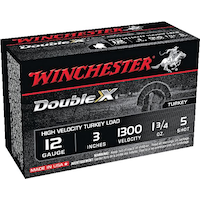 Cartouches à fusil pour dindon Winchester, haute vitesse, plomb, 3 po, calibre 12, taille 5, paq. 10 Front_Angled_Right