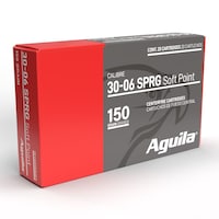 Munitions Aguila 30-06 Sprg Interlock, 150 g