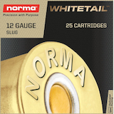 Norma Whitetail 12-Gauge Shotgun Shell Ammunition, 2-3/4-in, 1-oz Front_Flat